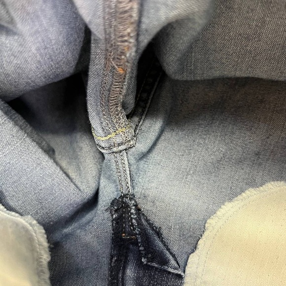 Silver Jean Co. Women's Suki Flare Jeans Size 32x32  Blue Embroidered Pockets - Picture 13 of 15